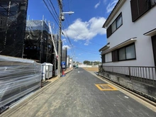 【埼玉県/所沢市東所沢和田】所沢市東所沢和田3丁目 新築戸建 10号棟 前面道路