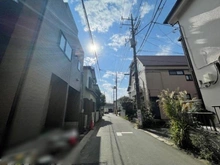 【埼玉県/さいたま市南区鹿手袋】さいたま市南区鹿手袋1丁目　新築戸建 前面道路