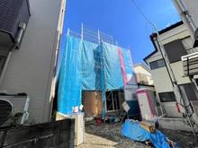 【埼玉県/戸田市中町】戸田市中町2丁目　新築戸建 建築中の外観