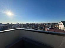 【埼玉県/さいたま市南区大字大谷口】さいたま市南区大谷口　新築戸建て　2号棟 眺望：屋上テラスから