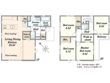 【埼玉県/さいたま市南区白幡】KISさいたま市南区白幡8期 間取り図
