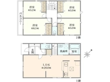 【埼玉県/朝霞市宮戸】朝霞市宮戸3丁目　新築戸建　14号棟 間取り図