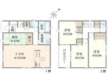 【埼玉県/朝霞市宮戸】朝霞市宮戸3丁目　新築戸建　15号棟 間取り図