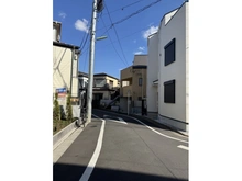【東京都/世田谷区若林】若林2丁目新築戸建 前面道路