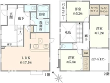 【神奈川県/横浜市鶴見区駒岡】鶴見区駒岡3丁目　新築戸建 間取り図