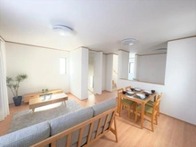 【神奈川県/横浜市鶴見区北寺尾】鶴見区北寺尾2丁目　新築戸建 1号棟 リビング・ダイニング