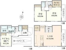 【神奈川県/横浜市鶴見区下末吉】ステージ下末吉413 B棟 間取り図