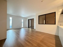 【神奈川県/横浜市鶴見区梶山】横浜市鶴見区梶山一丁目　新築戸建　一号棟 リビング・ダイニング