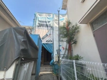 【神奈川県/横浜市鶴見区上末吉】鶴見区上末吉1丁目2期　新築戸建て 建築中の外観