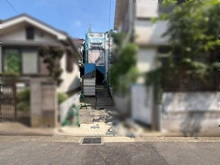 【神奈川県/横浜市鶴見区上末吉】鶴見区上末吉1丁目2期　新築戸建て 建築中の外観