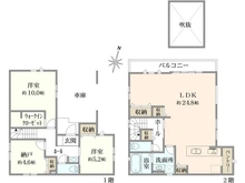 【神奈川県/川崎市川崎区鋼管通】川崎区鋼管通3丁目 　新築戸建　1号棟 間取り図