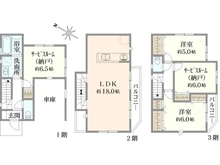 【神奈川県/川崎市川崎区小田】FIORE川崎新町II1号棟 間取り図