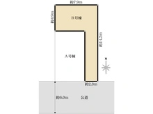 【神奈川県/川崎市川崎区中島】川崎市川崎区中島2丁目　B号棟 区画図