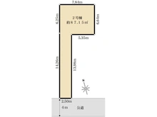 【神奈川県/川崎市川崎区大島】川崎区大島5丁目　新築戸建　2号棟 区画図