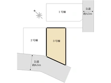 【神奈川県/横浜市鶴見区上の宮】鶴見区上の宮2丁目　3号棟 区画図