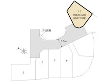 【神奈川県/横浜市鶴見区北寺尾】フォーシーズンズコート北寺尾II　No.12 区画図