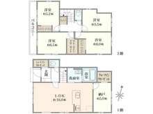【大阪府/茨木市宿川原町】茨木市宿川原町1期1号地　新築戸建 間取り図