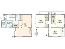 【大阪府/茨木市花園】茨木市花園2丁目　中古戸建 間取り図