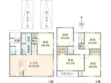 【大阪府/高槻市西町】高槻市西町1期1号地 間取り図