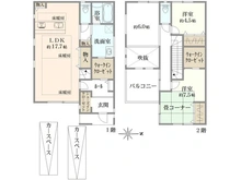 【大阪府/茨木市上野町】茨木市上野町　中古戸建 間取り図