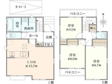 【大阪府/高槻市柱本新町】高槻市柱本新町　A号棟 間取り図
