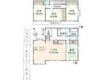 【大阪府/茨木市山手台】茨木市山手台一丁目　中古戸建 間取り図