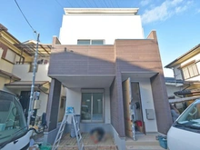 【大阪府/高槻市日向町】高槻市日向町　新築戸建て　1号棟 建築中の外観