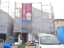 【大阪府/高槻市日吉台一番町】高槻市日吉台一番町　新築戸建 A号地 建築中の外観：全1区画