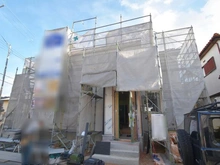 【大阪府/高槻市日吉台七番町】高槻市第1日吉台七番町　戸建 建築中の外観