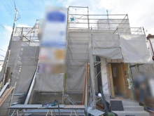 【大阪府/高槻市日吉台七番町】高槻市第1日吉台七番町　戸建 建築中の外観