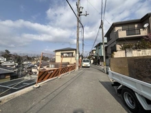 【大阪府/茨木市北春日丘】北春日丘2丁目　戸建 前面道路