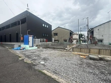 【大阪府/高槻市富田町】高槻市富田町五丁目1期1号地　戸建 現地（建築前）：全3区画　左側