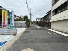 【大阪府/枚方市長尾東町】枚方市長尾東町1丁目 新築戸建A号地 前面道路