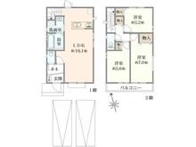 【大阪府/枚方市長尾東町】枚方市長尾東町1丁目 新築戸建A号地 間取り図