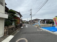 【大阪府/枚方市長尾東町】枚方市長尾東町1丁目 新築戸建B号棟 前面道路