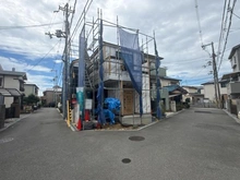 【大阪府/高槻市大塚町】高槻市大塚町5丁目 新築戸建 建築中の外観