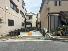 【大阪府/高槻市桜ケ丘北町】高槻市桜ケ丘北町 新築戸建 建築中の外観