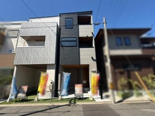 【大阪府/高槻市明野町】高槻市明野町 新築戸建2号地 外観：全2区画（右側）