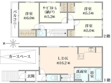 【大阪府/高槻市西冠】高槻市西冠1丁目 新築戸建 間取り図