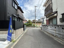 【大阪府/摂津市鳥飼西】摂津市鳥飼西二丁目　戸建　一期一号地 前面道路