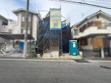 【大阪府/高槻市安岡寺町】高槻市安岡寺町3丁目 新築戸建 建築中の外観