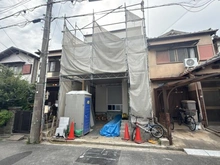 【大阪府/高槻市野田】高槻市野田3丁目 新築戸建 建築中の外観