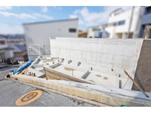 【大阪府/高槻市浦堂本町】高槻市浦堂本町　3号地　戸建　 建築中の外観