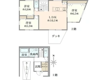 【大阪府/高槻市浦堂本町】高槻市浦堂本町　4号地　戸建　 間取り図