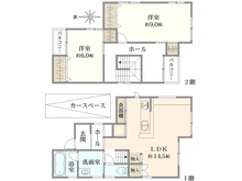 【大阪府/高槻市川添】高槻市川添1丁目　中古戸建 間取り図