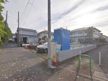 【東京都/練馬区富士見台】練馬区富士見台1期　2号棟 建築中の外観：全3棟／中央