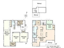 【東京都/杉並区今川】杉並区今川中古戸建 間取り図