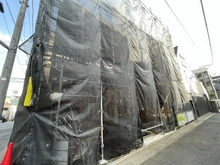 【東京都/目黒区碑文谷】目黒区碑文谷1丁目　新築戸建B号棟 建築中の外観