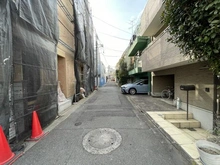 【東京都/目黒区碑文谷】目黒区碑文谷1丁目　新築戸建B号棟 前面道路