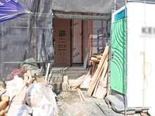 【東京都/荒川区町屋】町屋6期　1号棟 建築中の外観：全2区画、全2棟現場、1号棟
